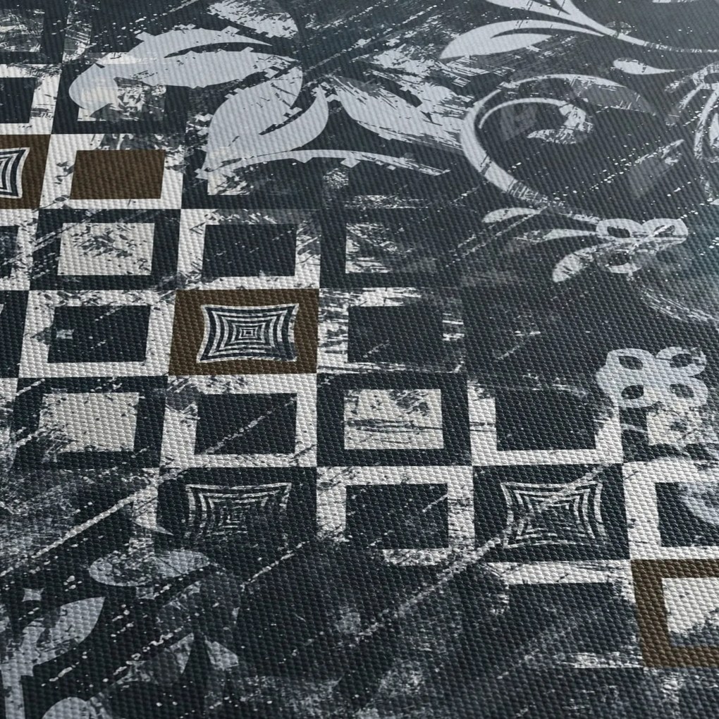 Kép virágos dekorációval (120x50 cm)