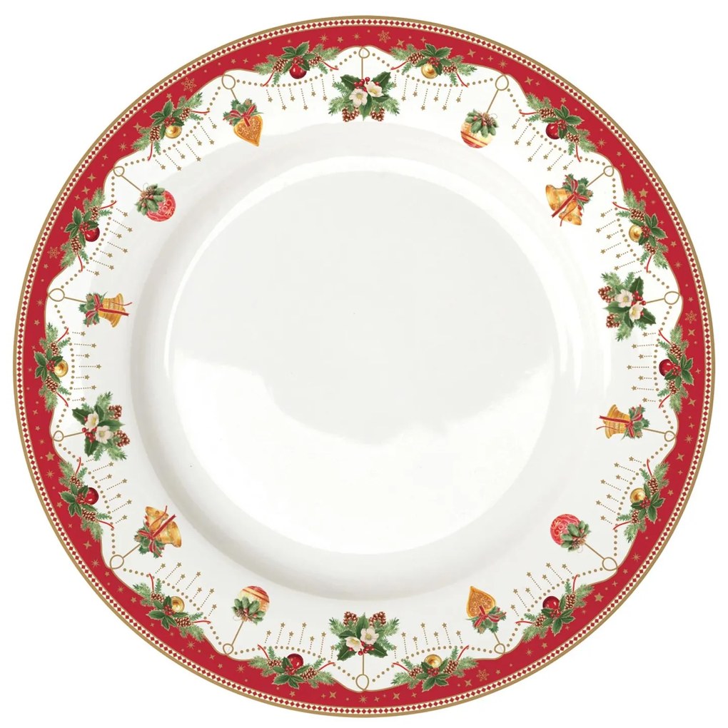 Karácsonyi porcelán 18 részes étkészlet Nostalgic Christmas Time