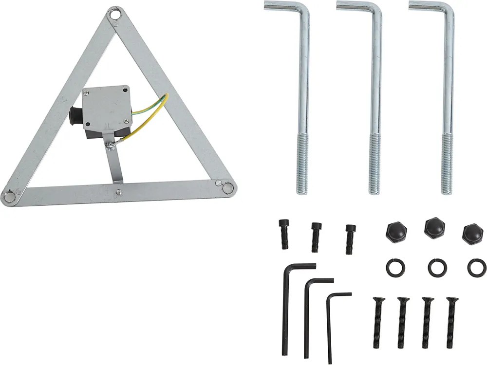 Klasszikus kültéri lámpás fekete arannyal 200 cm 3-lámpás IP44 - Daphne