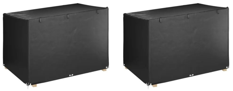 2 db polietilén hintapad huzat 12 fűzőlyukkal 215x150x130/150cm