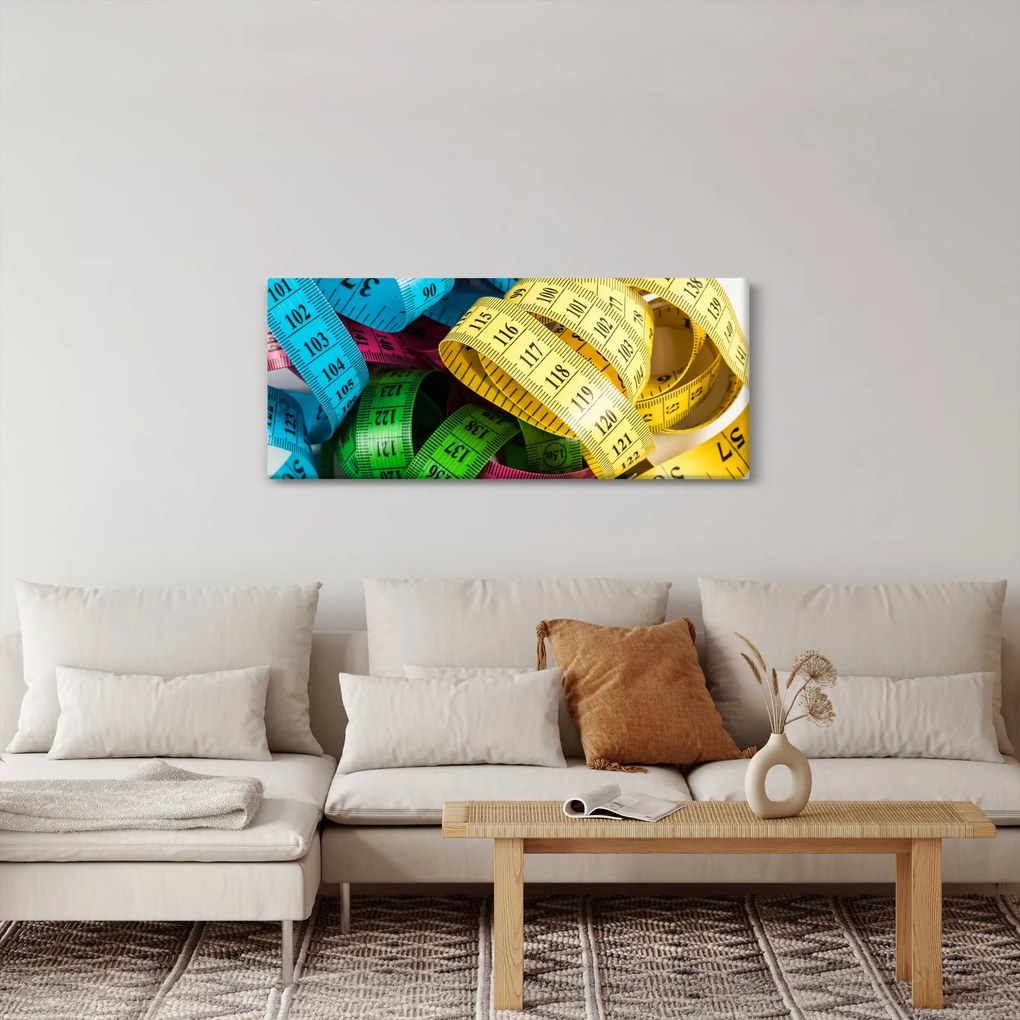 A színes méter képe (120x50 cm)