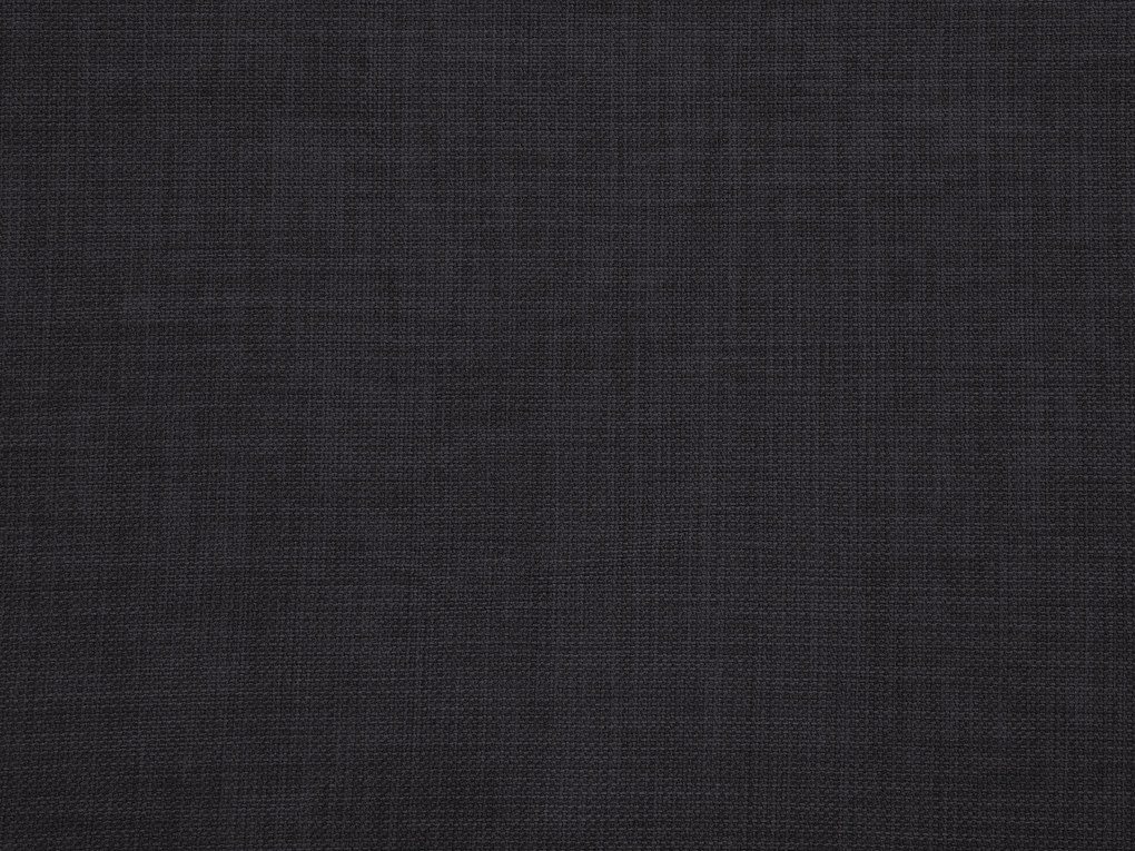 Fekete Szövet Cserélhető Ágykeret Huzat 180 x 200 cm FITOU Beliani