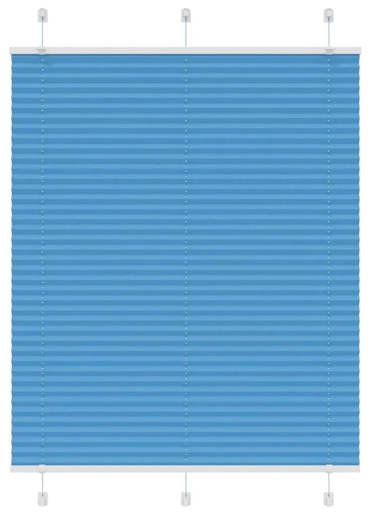 pliszírozott redőny kék 105x150 cm Szövetszélesség 104,4 cm