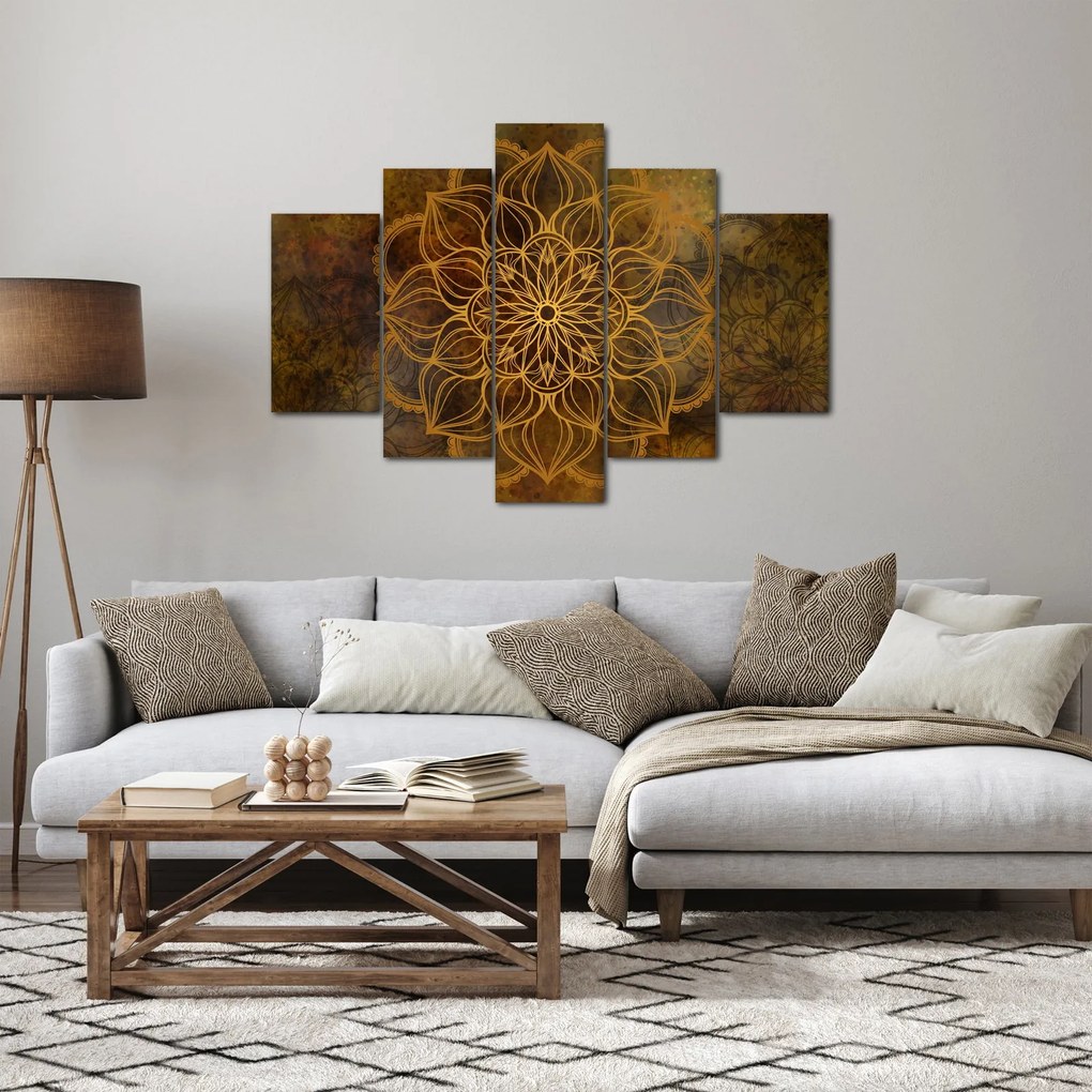 Kép - Az öröm mandala (150x105 cm)