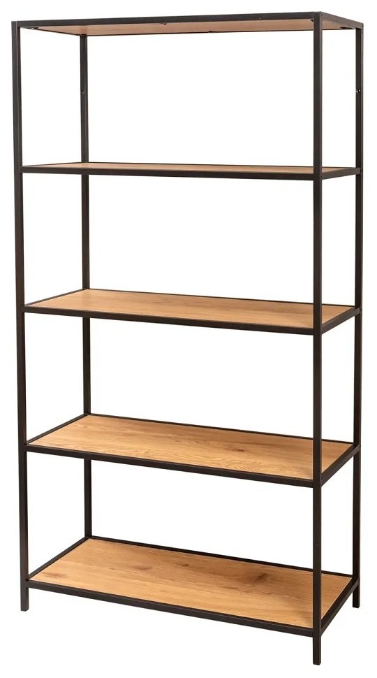 Design könyvespolc Maille 150 x 77 cm vad tölgy
