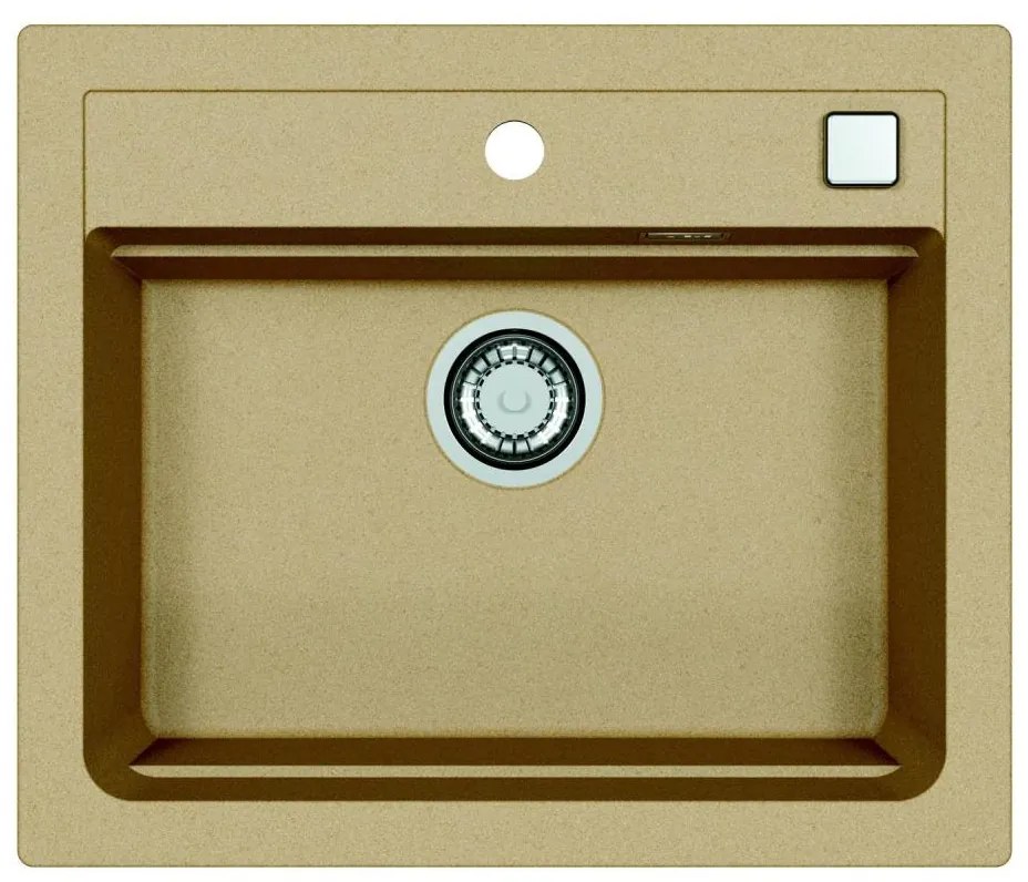 ALVEUS 1131994 - Mosogató ATROX 59x50 cm gránit/bézs