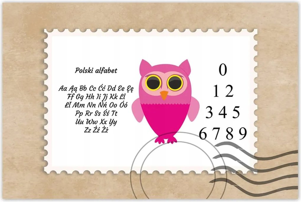 Poszterek 90x60 Ábécé Betűk Gyerekek