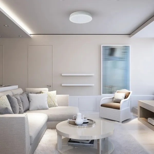 LED fürdőszobai mennyezeti lámpa MARLON LED/36W/230V Ø 30 cm IP54 fehér