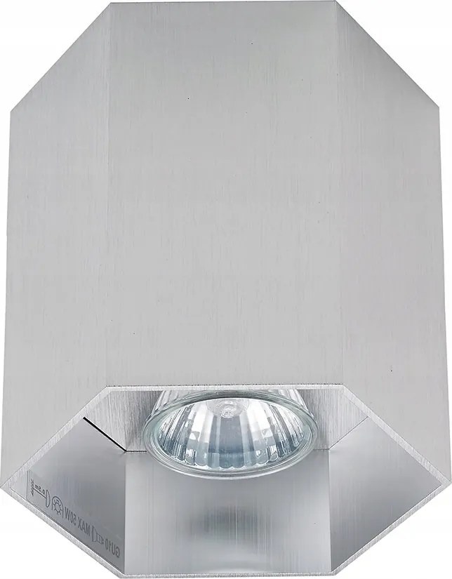 Falra szerelhető spot lámpatest Polygon CL 1L 20067-AL Zuma Line