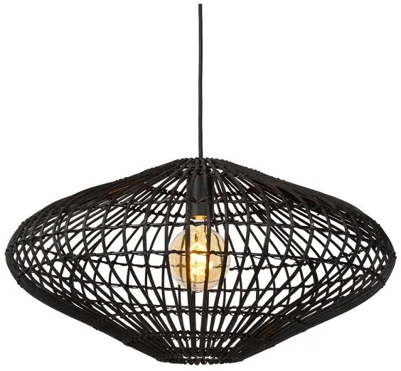 Lucide 03435/56/30 - Csillár zsinóron MAGALI 1xE27/40W/230V fekete