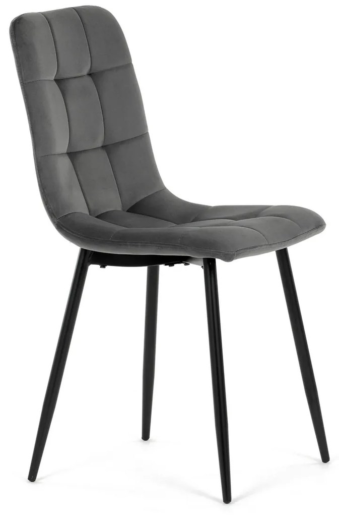 Étkezőszék garnitúra CT-281 GREY4, 4 db