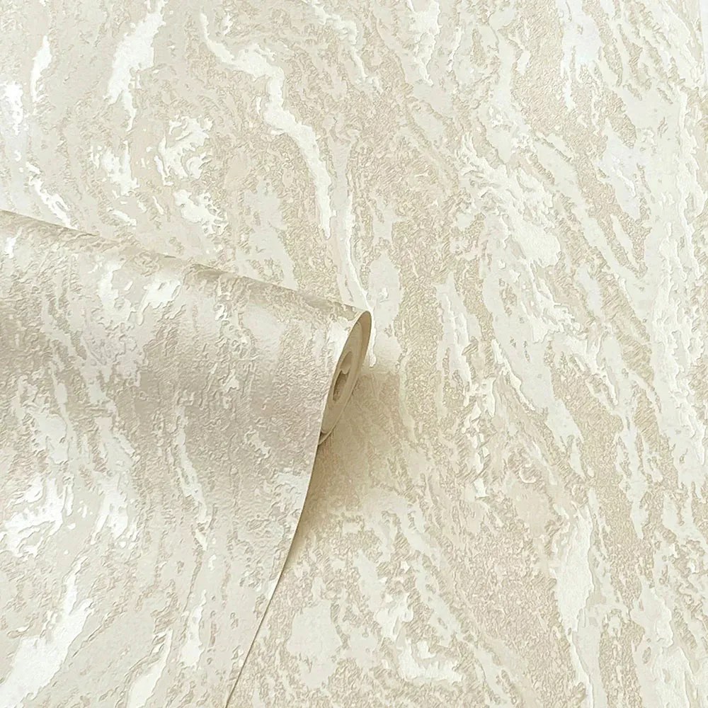 Arthouse Signature 2 Luxe Texture bézs-fehér márvány mintás vlies tapéta – 299100
