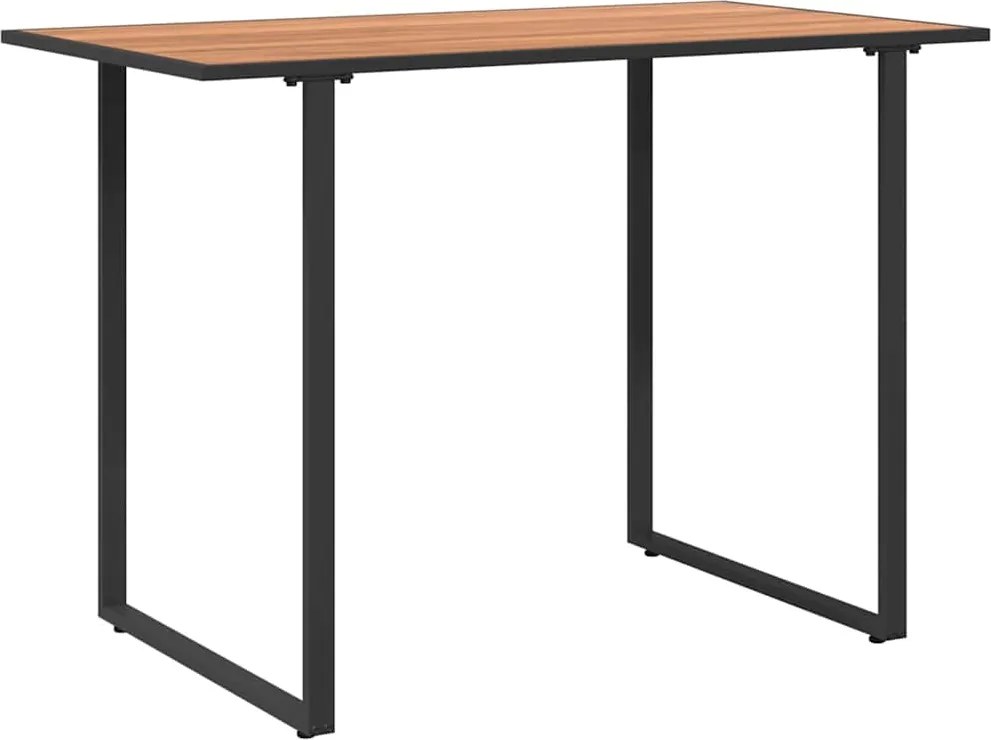vidaXL Kerti Asztal Barna 100 x 55 x 70 cm faszínű