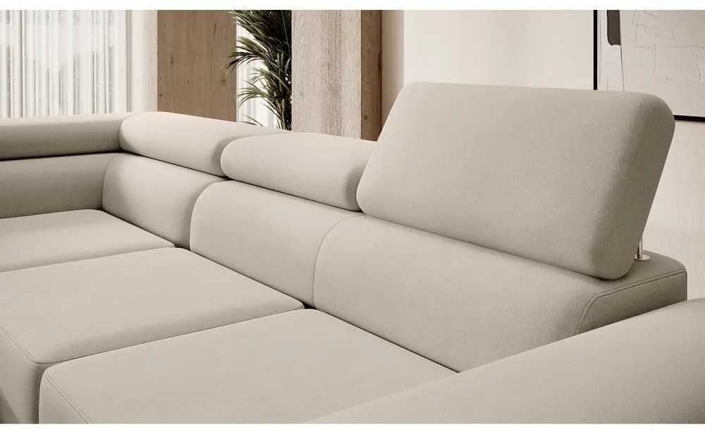 Sarokkanapé Stiletto (B) (szürke + ezüst). Akció -15%. 1099710