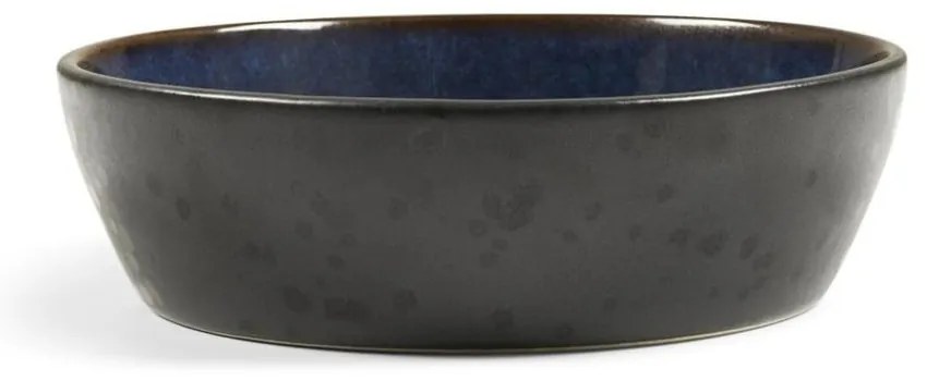 Fekete-kék kőedény tálka Gastro Dark Blue/Black – Bitz
