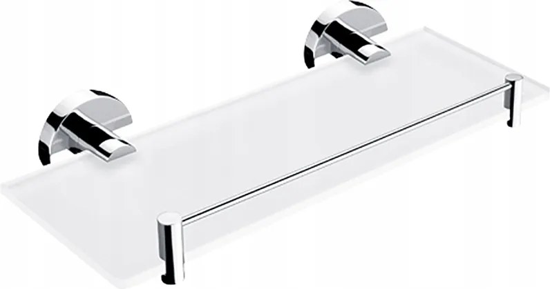 Nimco Unix fürdőszobai polc, matt üveg, szekrény, 30 cm Un 13091BX-30-26