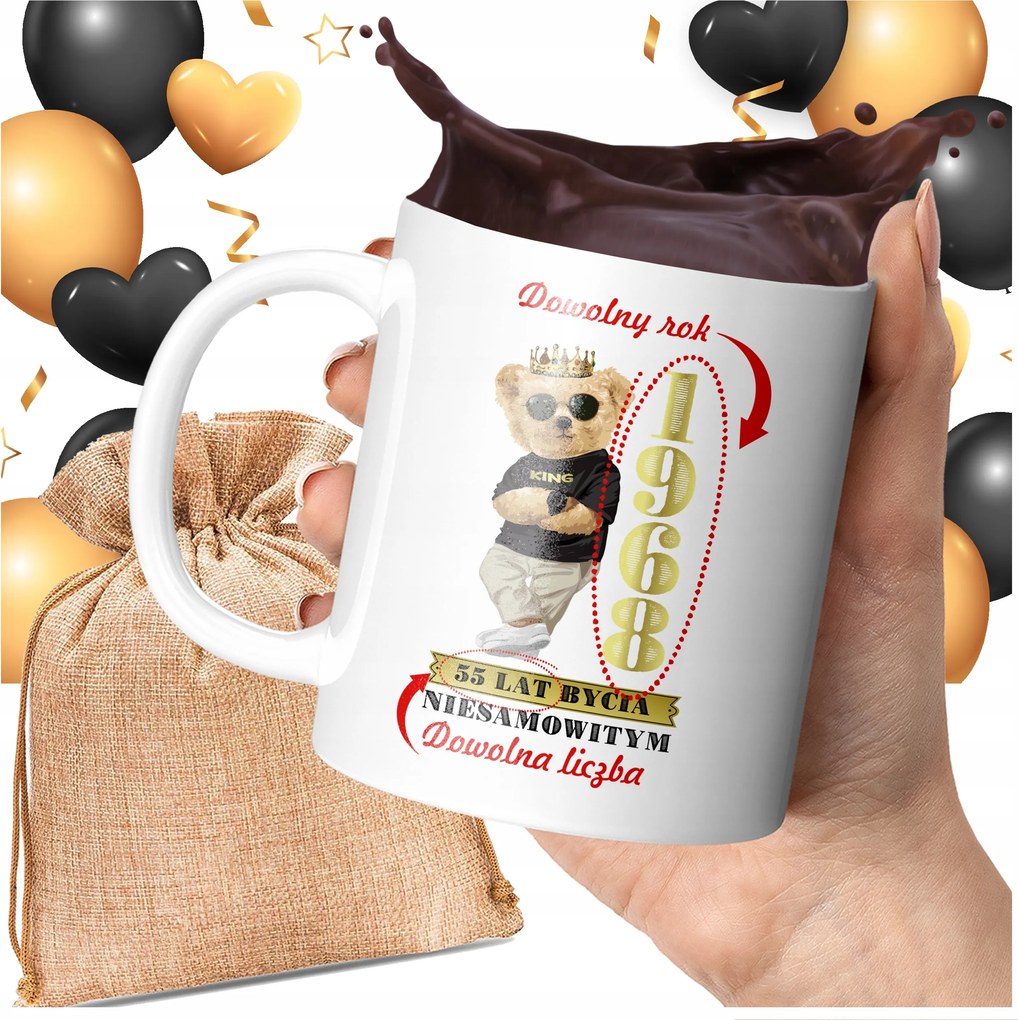 Személyre Szabott Bögre Ajándék Születésnapra 20 30 40 Éves Korig