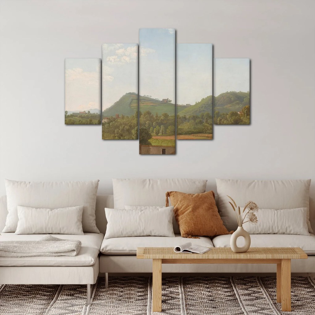 Kép - Simon Denis, View Near Naples, reprodukciók (150x105 cm)