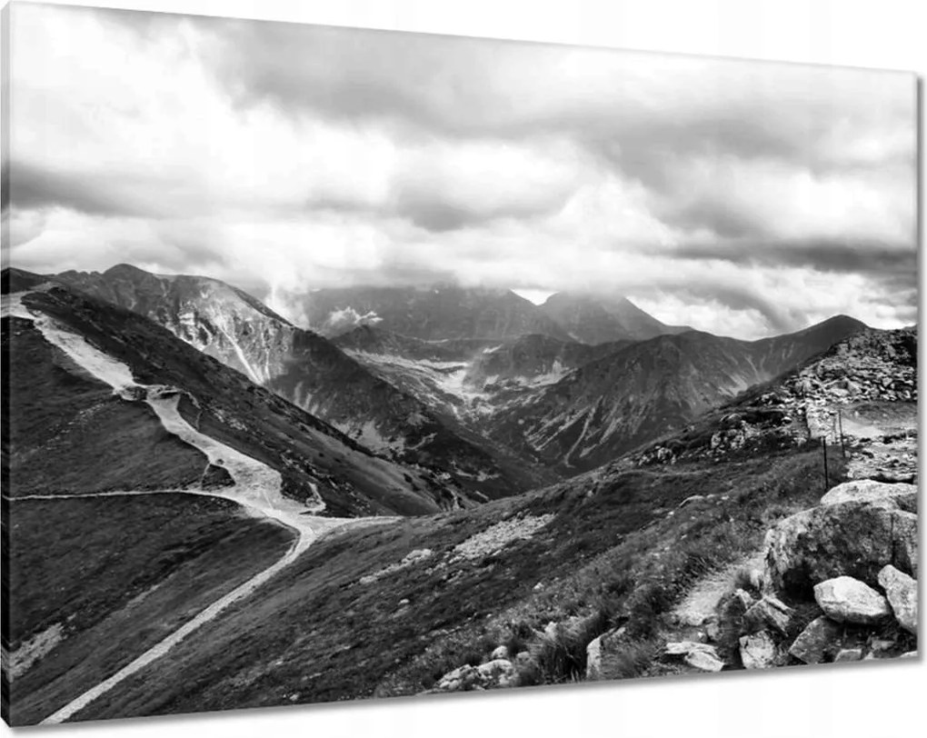 Képek 100x70 Tátra Lengyel hegyek Kilátás