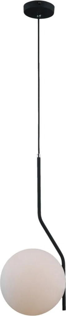 Italux CARIMI PND-3300-1-BK Függőlámpa 1x5W/E27 IP20