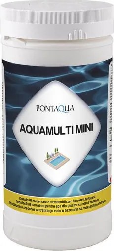 Aquamulti Mini hármas hatású kombinált vízkezelő kis medencékhez 20 g /1 kg