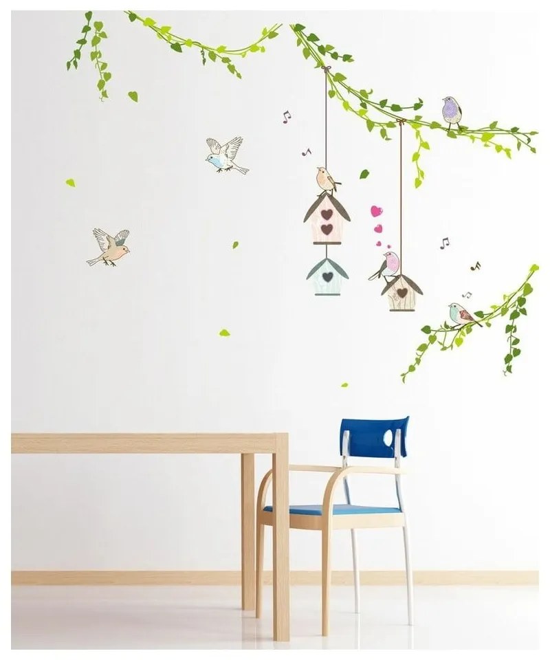 Birds cages in the Forest falmatrica szett - Ambiance