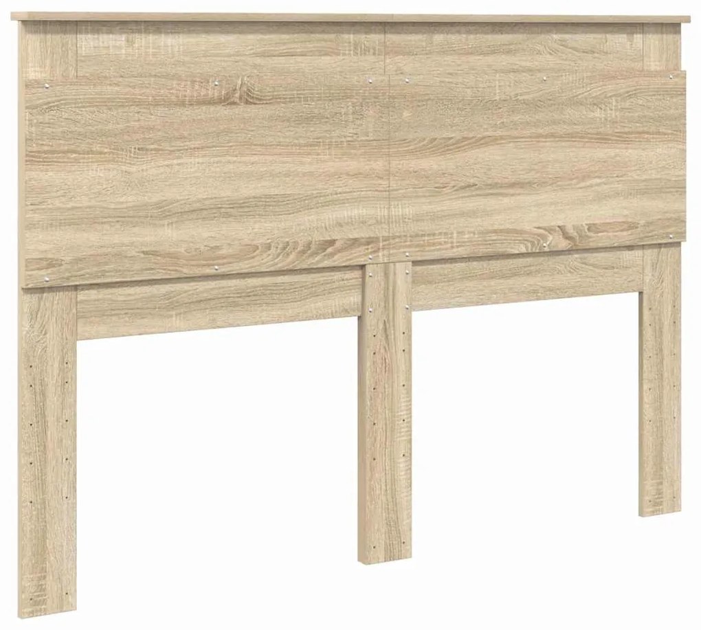 Fejtámla fejtámlával Sonoma tölgy 160 cm Faanyag