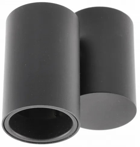 Lámpa Mennyezeti lámpatest LUPO, aluminium, 11.6x5.6x11.5, IP20, 1*GU10, max. 50W, kör, fekete