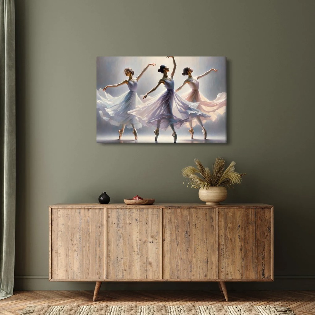 Kép - Három balerina (90x60 cm)