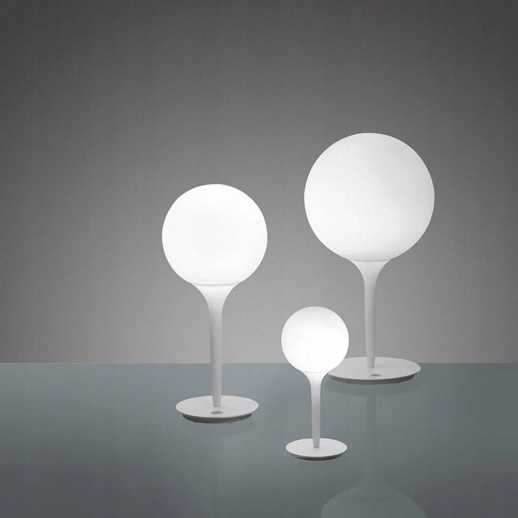 Artemide Castore 14 asztali lámpa, fehér, E14, 314 mm