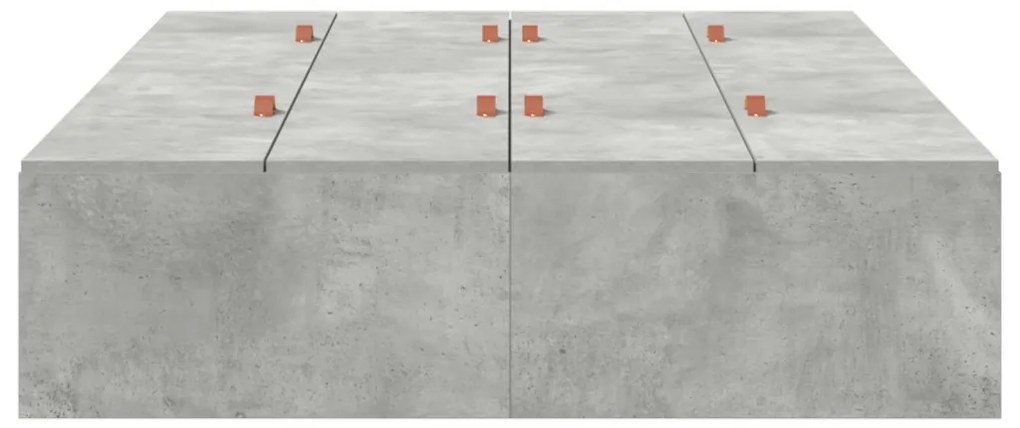 Ágykeret Beton szürke Beton Egyszemélyes Masszív