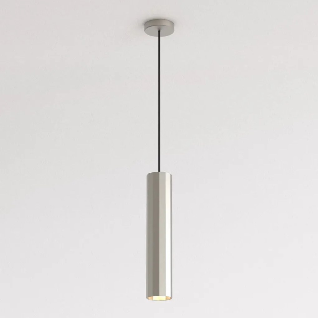 ASTRO LIGHTING 1442011 HASHIRA Hengeres Függesztett Lámpa Nikkel GU10 IP20