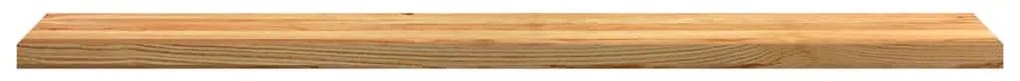 ablakpárkányok 2 db világosbarna 160x30x2 cm tömör fa tölgyfa