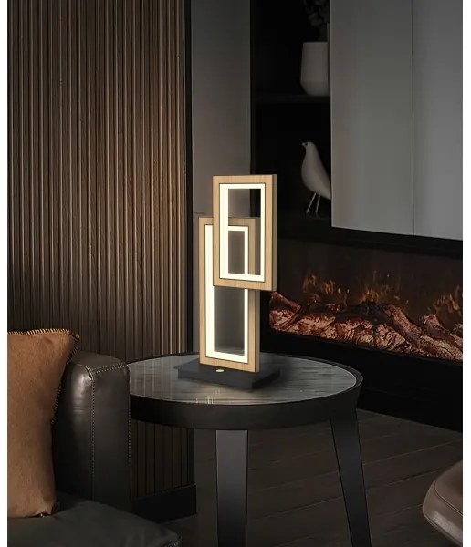 Wofi 8023-206 - PESCARA LED érintős asztali lámpa, 21W, 230V, dimmelhető