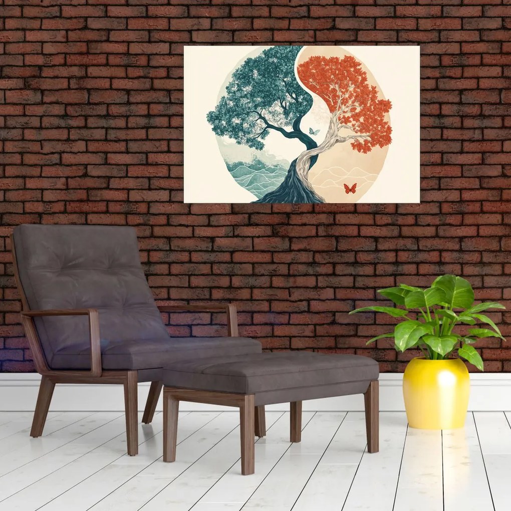 Kép – Energiafa (90x60 cm)