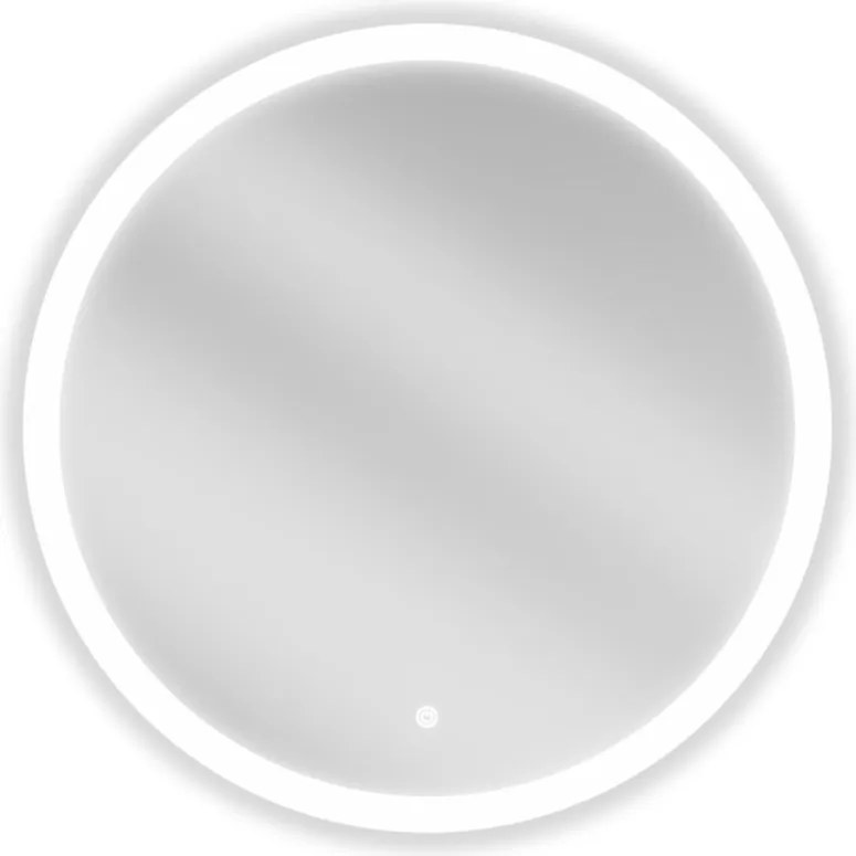 Mexen Oro kivilágított fürdőszobai tükör, kerek 70 cm, LED 6000K, páramentesítés - 9824-070-070-611-00