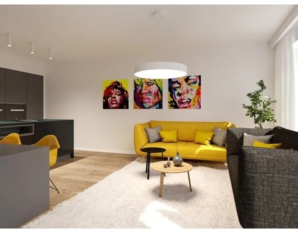 LED2 - LED Dimmelhető csillár zsinóron MONO LED/153W/230V 3000K/4000K fehér