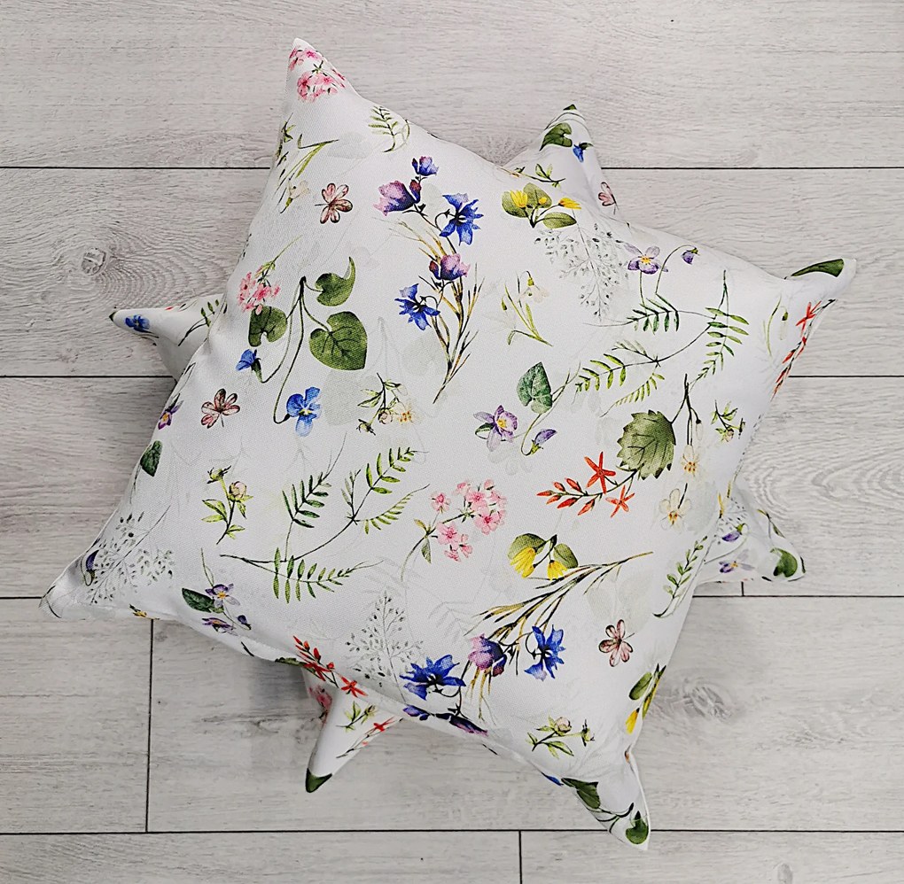 Dekoratív párnahuzat mezei virágok 45x45 Elitex