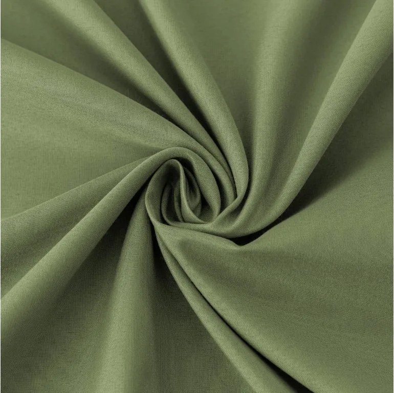 Mikroszálas lepedő MICROVELLE olívazöld 90x200 cm