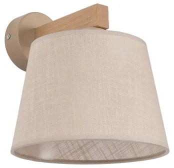 BRILAGI - LED fali lámpa LATTE SABIA 1xE27/15W/230V fenyő/bézs