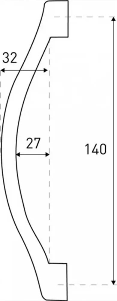 LZF-02 zuhanykabin fogantyú