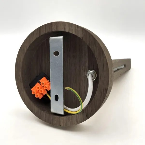 Brilagi - LED fali lámpa ANTHONY 1xE14/40W/230V diófa/fehér