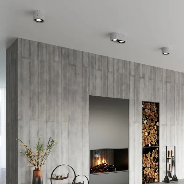 Mennyezeti lámpa BASIC AR111 1xGU10/40W/230V beton