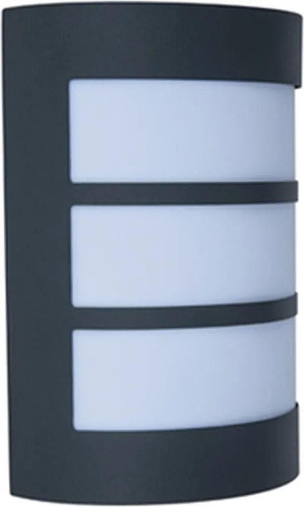 LUTEC 5043104424 NILA Modern Kültéri Fali Lámpa Fekete E27 IP44
