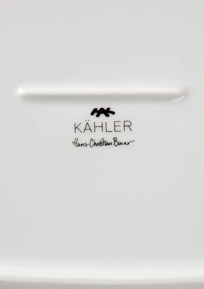 Porcelán tálca 22,5x40 cm Hammershøi – Kähler Design