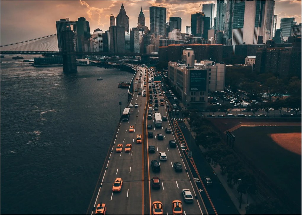 Manhattan képe (70x50 cm)