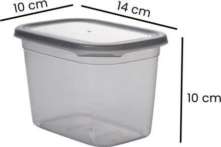 Ételtároló doboz készlet 3 x 4 db