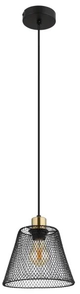 Globo 15646H - Csillár zsinóron BAKU 1xE27/40W/230V átm. 20 cm