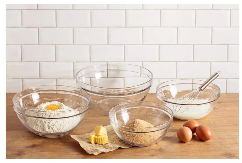 Üveg tálka szett 6 db-os ø 14 cm Gigogne - Duralex
