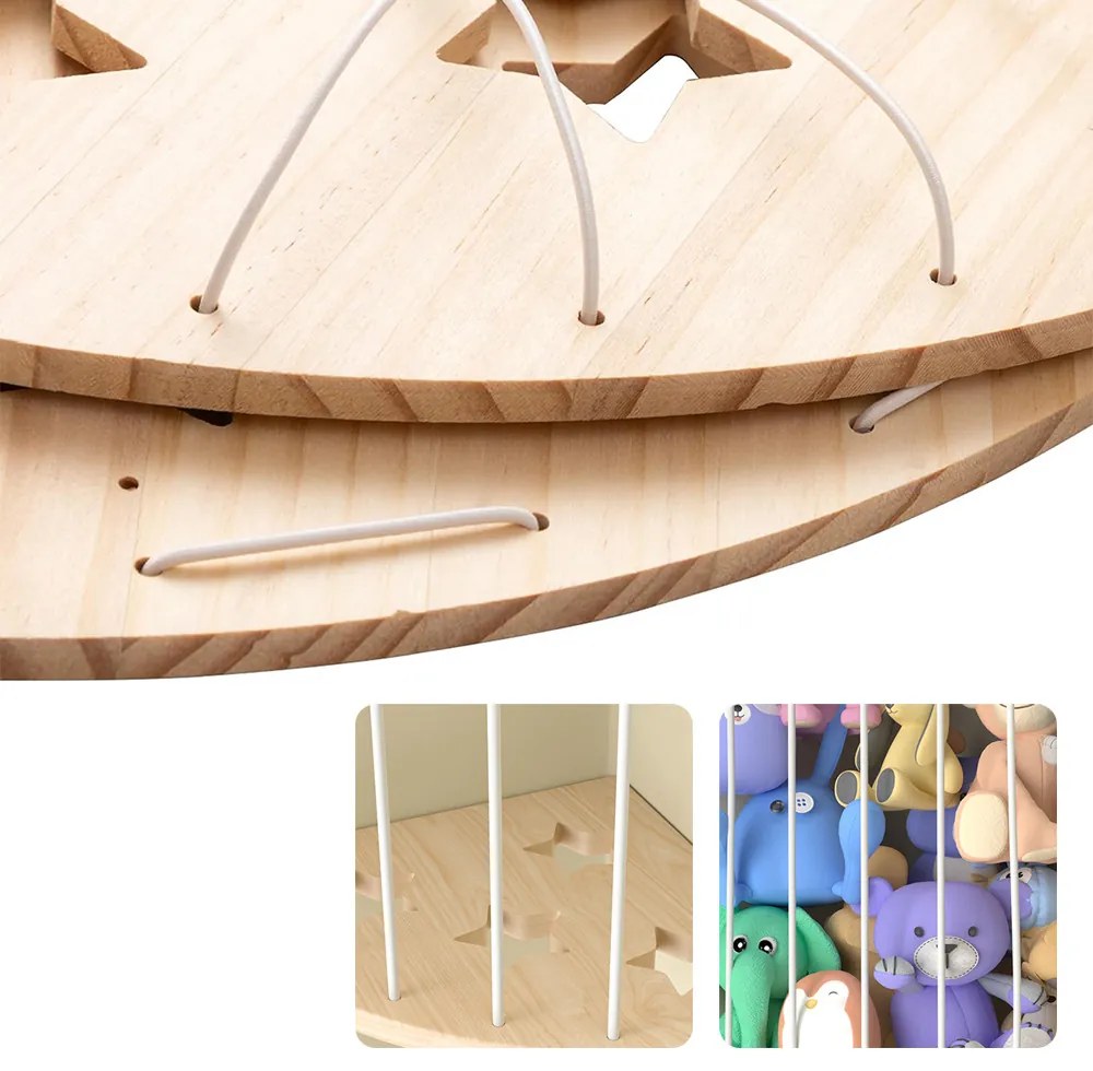 Fali, sarok plüssjátéktartó